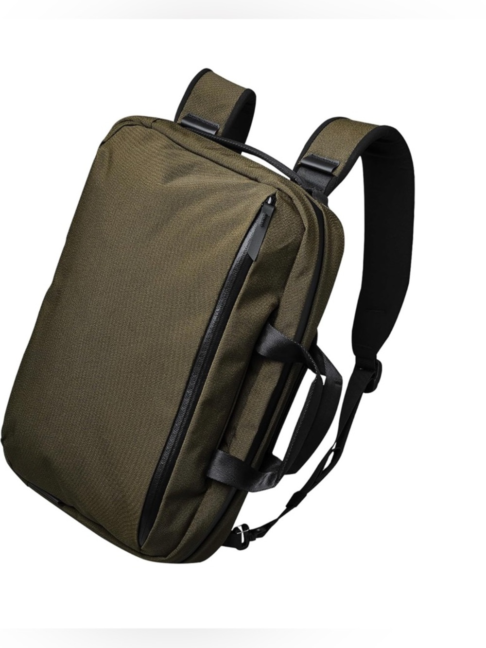 ALPAKA Elements Tech Brief Pro - Army Green Axoflux - 2-in-1 Briefcase/Backpack